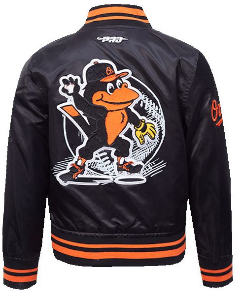 Pro Standard Toddler Baltimore Orioles Black Satin Jacket product image