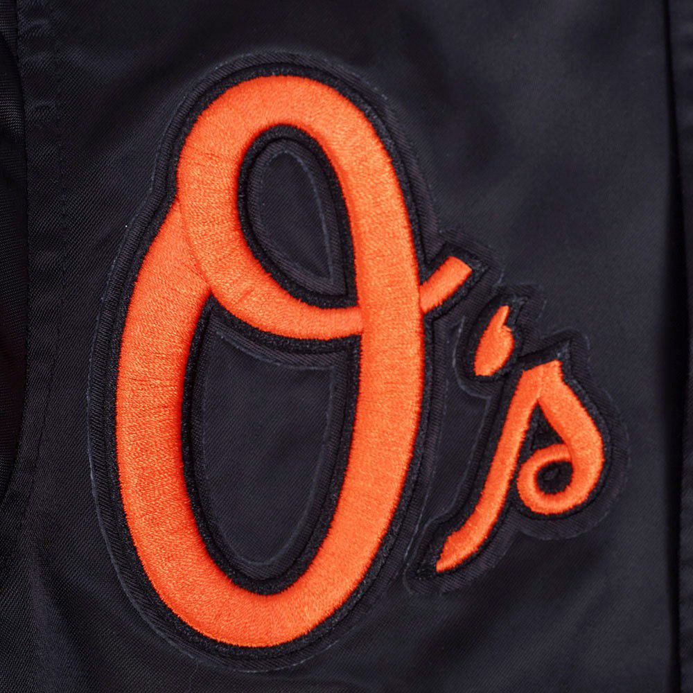 Pro Standard Toddler Baltimore Orioles Black Satin Jacket product image