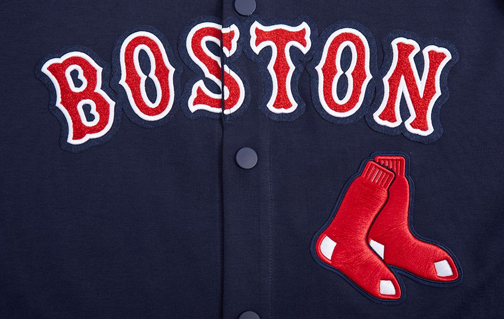 Pro Standard Men's Boston Red Sox Navy Warmup Jacket product image