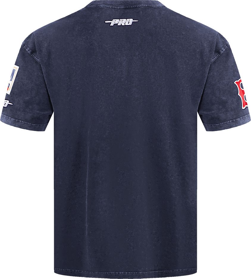 Pro Standard Men's Boston Red Sox Navy Enzyme Washed T-Shirt