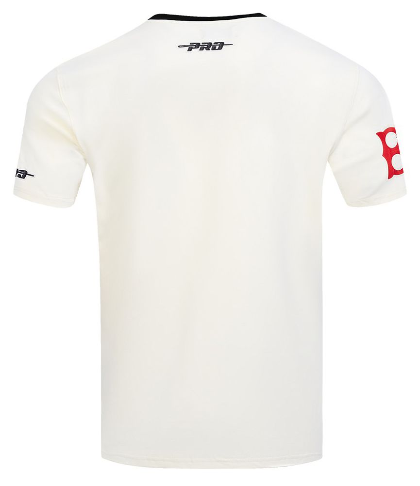 Pro Standard Men's Boston Red Sox Cream Modern Originals T-Shirt product image