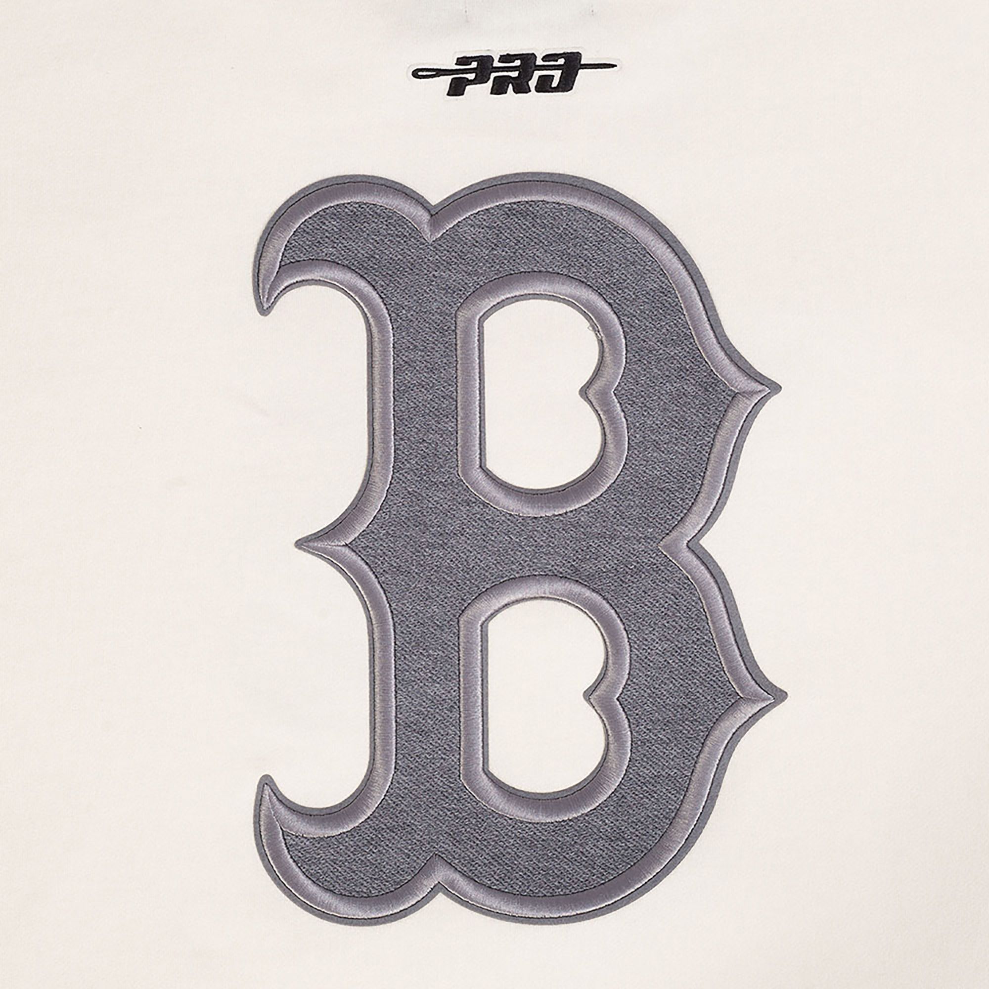 Pro Standard Men's Boston Red Sox Eggshell Reverse French Terry Crew Pullover Sweatshirt product image