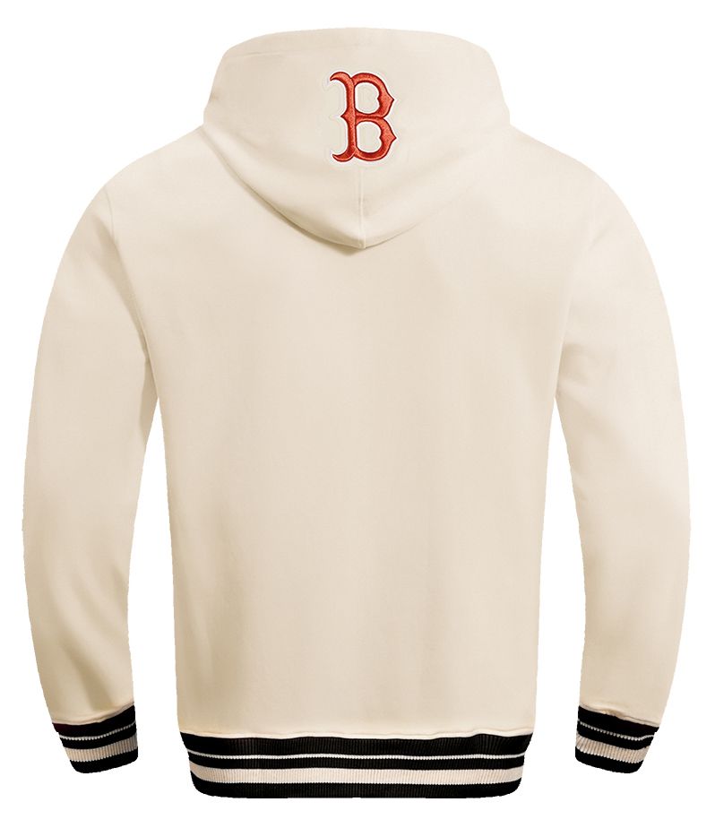 Pro Standard Men's Boston Red Sox Cream Retro Pullover Hoodie product image