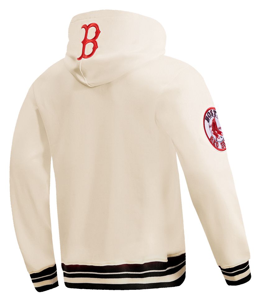 Pro Standard Men's Boston Red Sox Cream Retro Pullover Hoodie product image