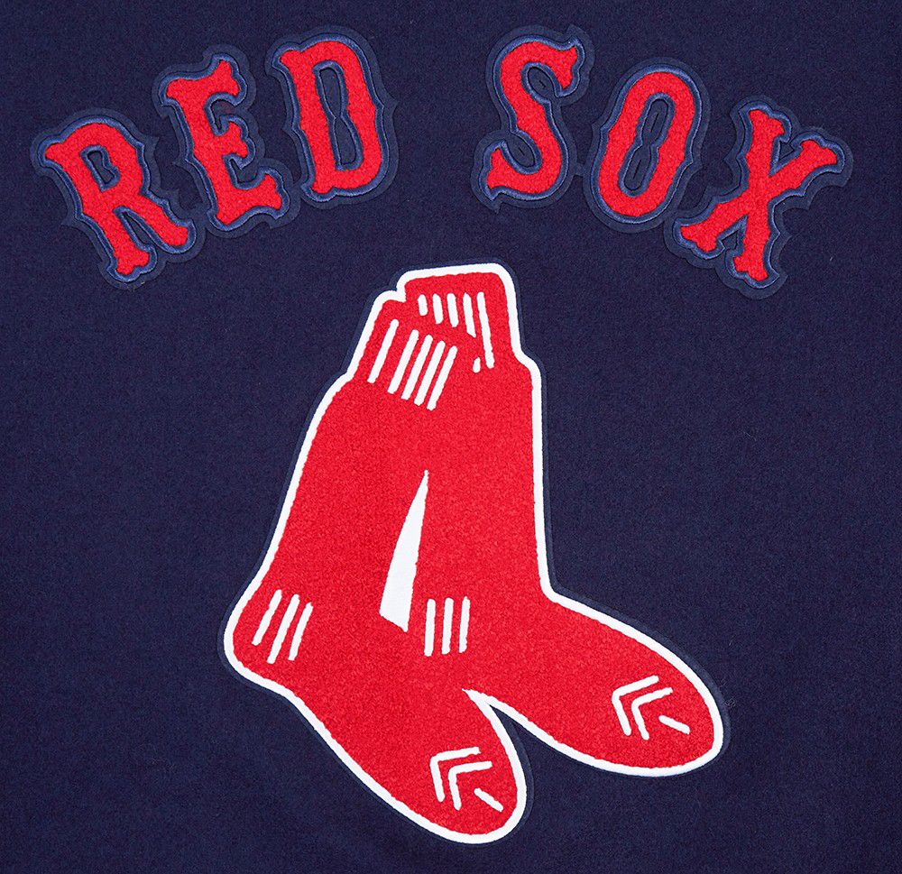 Pro Standard Men's Boston Red Sox Navy Retro Classic Jacket product image