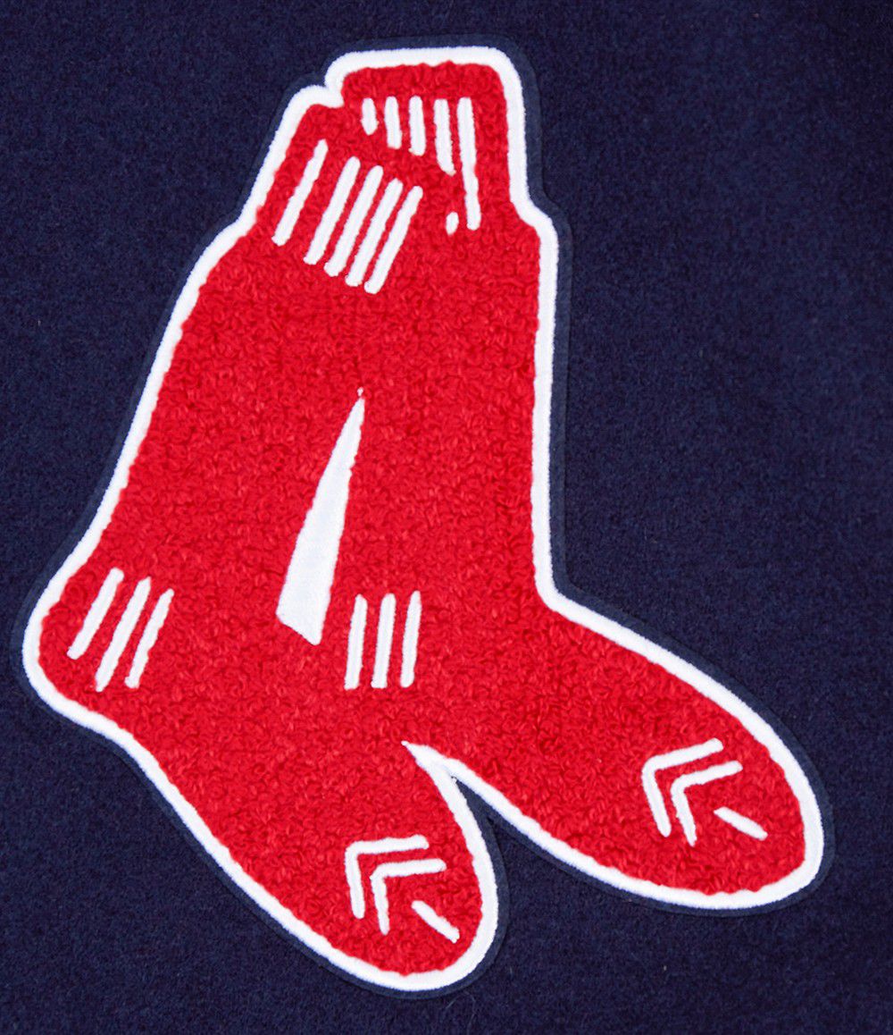 Pro Standard Men's Boston Red Sox Navy Retro Classic Jacket product image