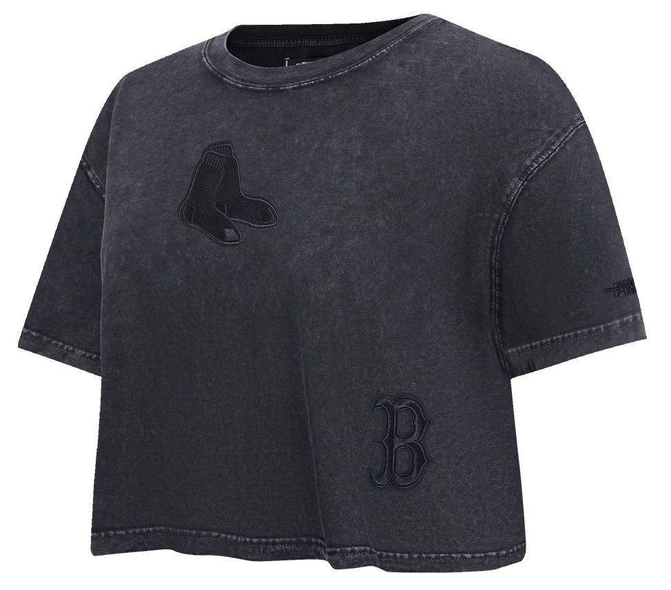 Pro Standard Women's Boston Red Sox Black Washed Classic T-Shirt product image