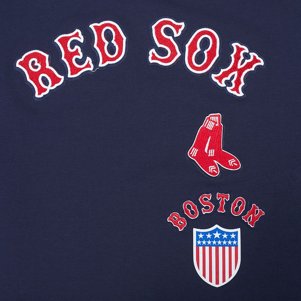 Pro Standard Women's Boston Red Sox Navy Boxy T-Shirt product image