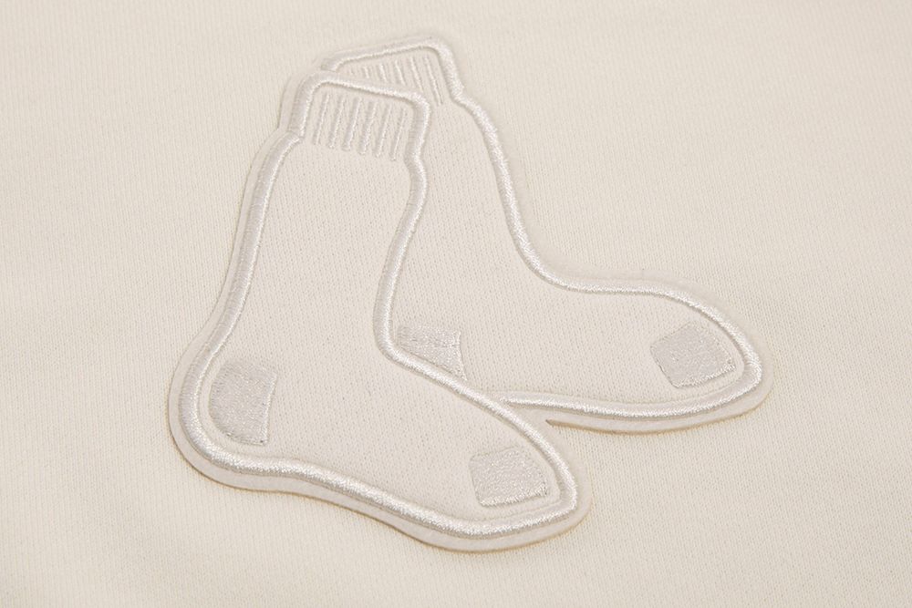 Pro Standard Women's Boston Red Sox Cream Classic Crewneck Sweatshirt product image