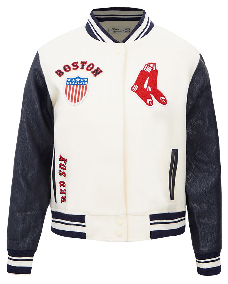 Pro Standard Women's Boston Red Sox Retro Varsity Jacket product image