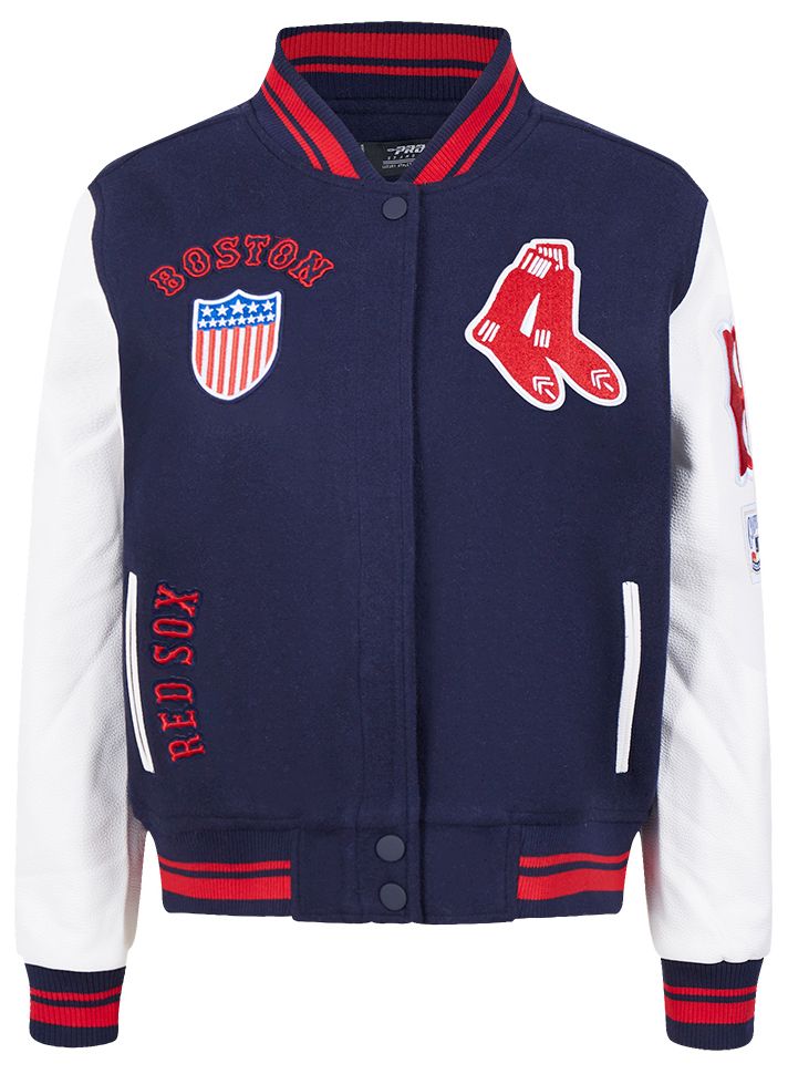 Pro Standard Women's Boston Red Sox Retro Varsity Jacket product image