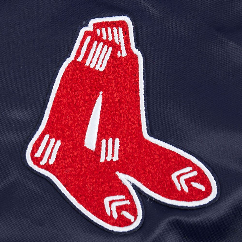 Pro Standard Boys' Boston Red Sox Navy Classic Satin Jacket product image