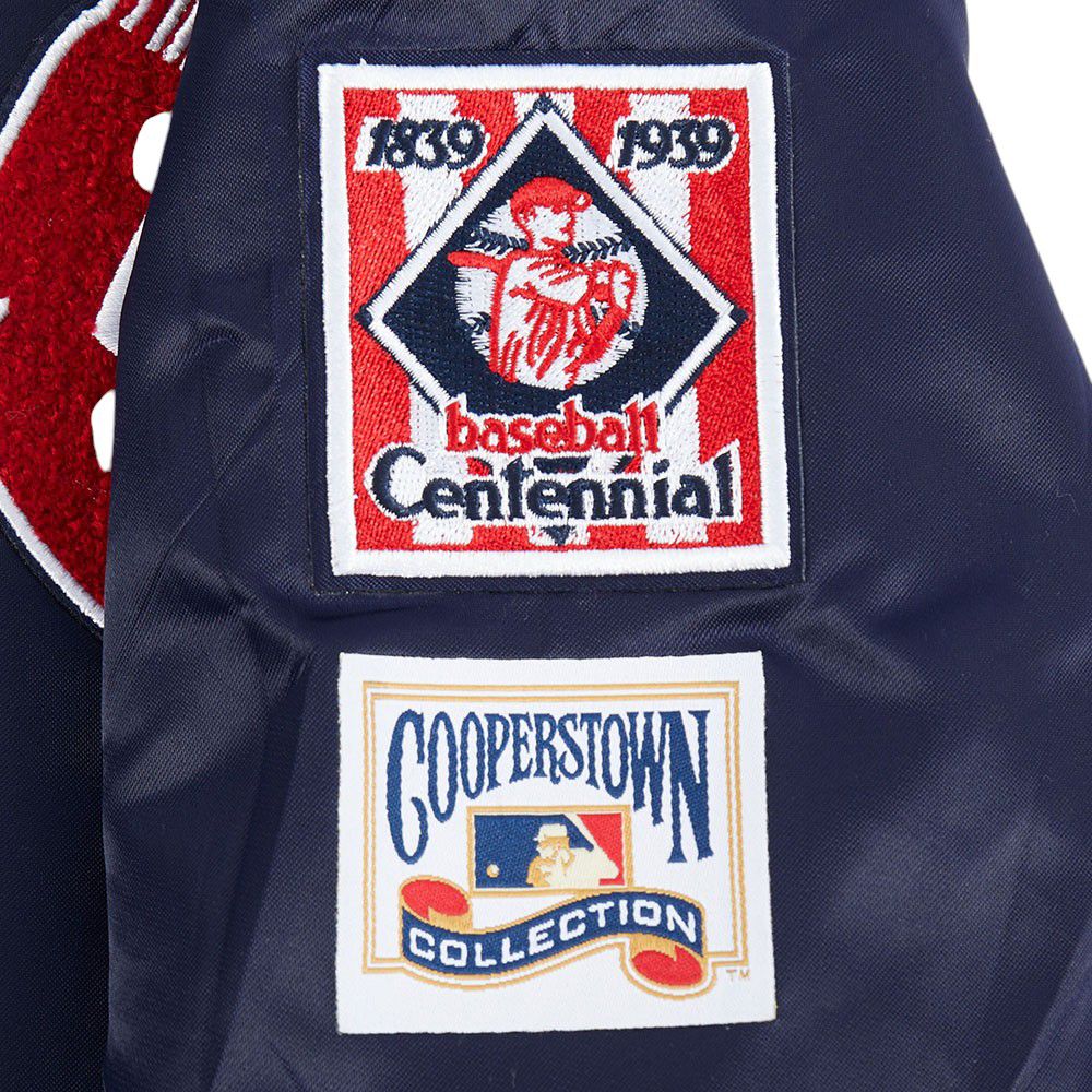 Pro Standard Boys' Boston Red Sox Navy Classic Satin Jacket product image