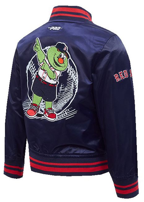 Pro Standard Toddler Boston Red Sox Navy Satin Jacket product image