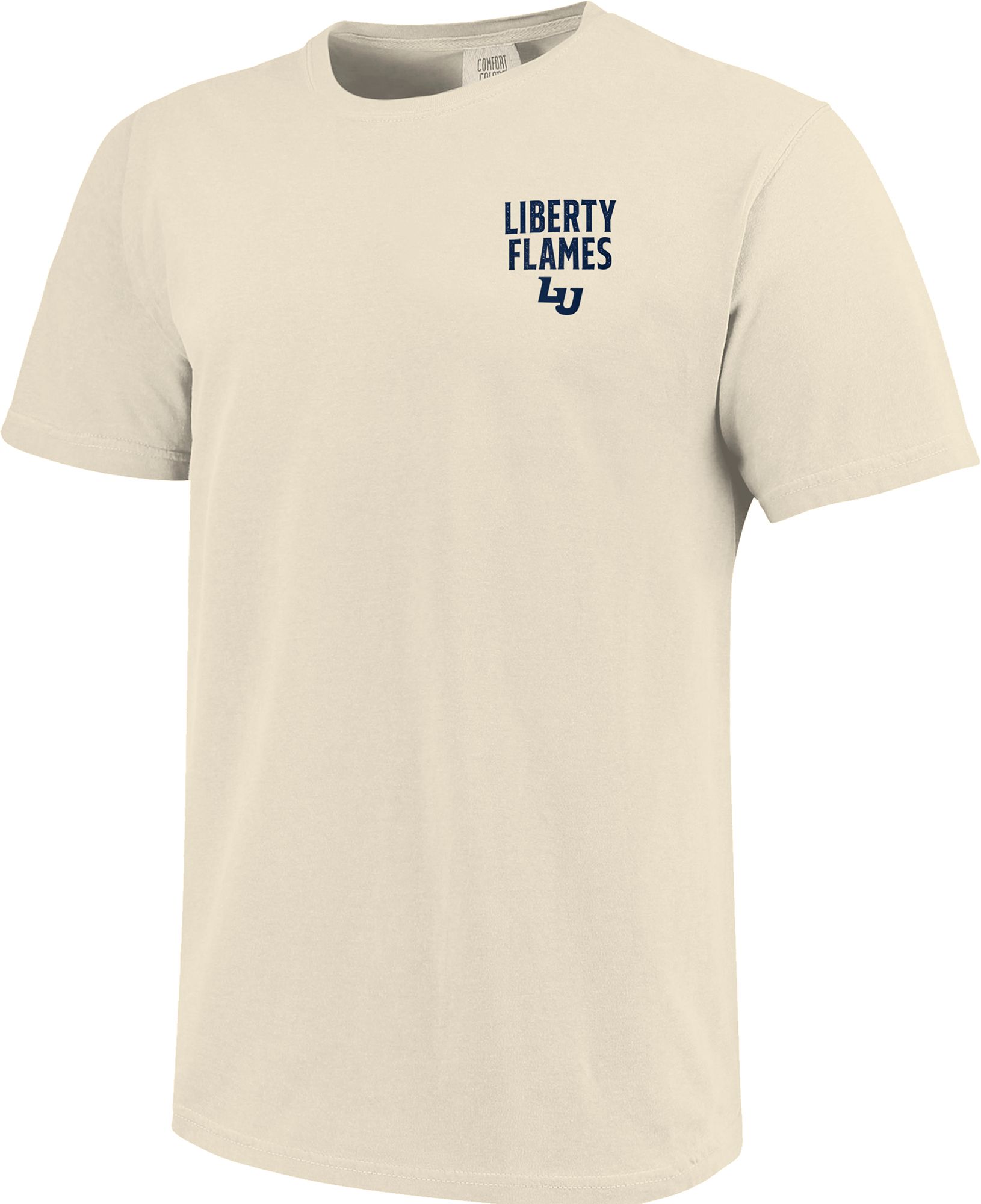 Image One Men's Liberty Flames Ivory Mascot T-Shirt product image