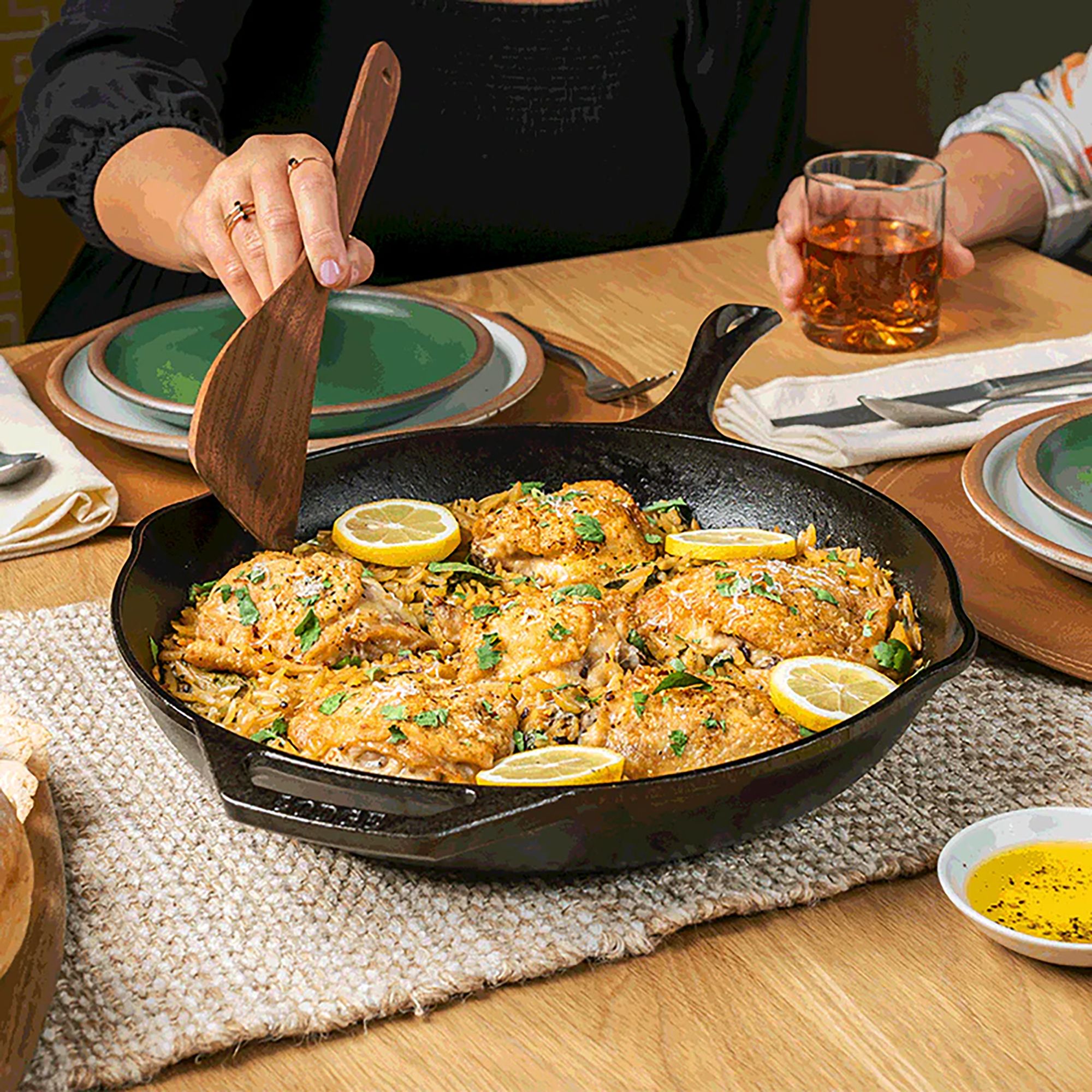 Lodge Chef Collection 13.25" Cast Iron Skillet product image