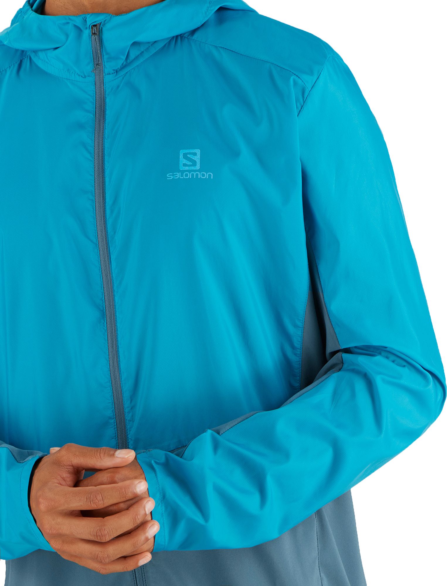 Salomon Men's Agile Wind Full Zip Hoodie product image