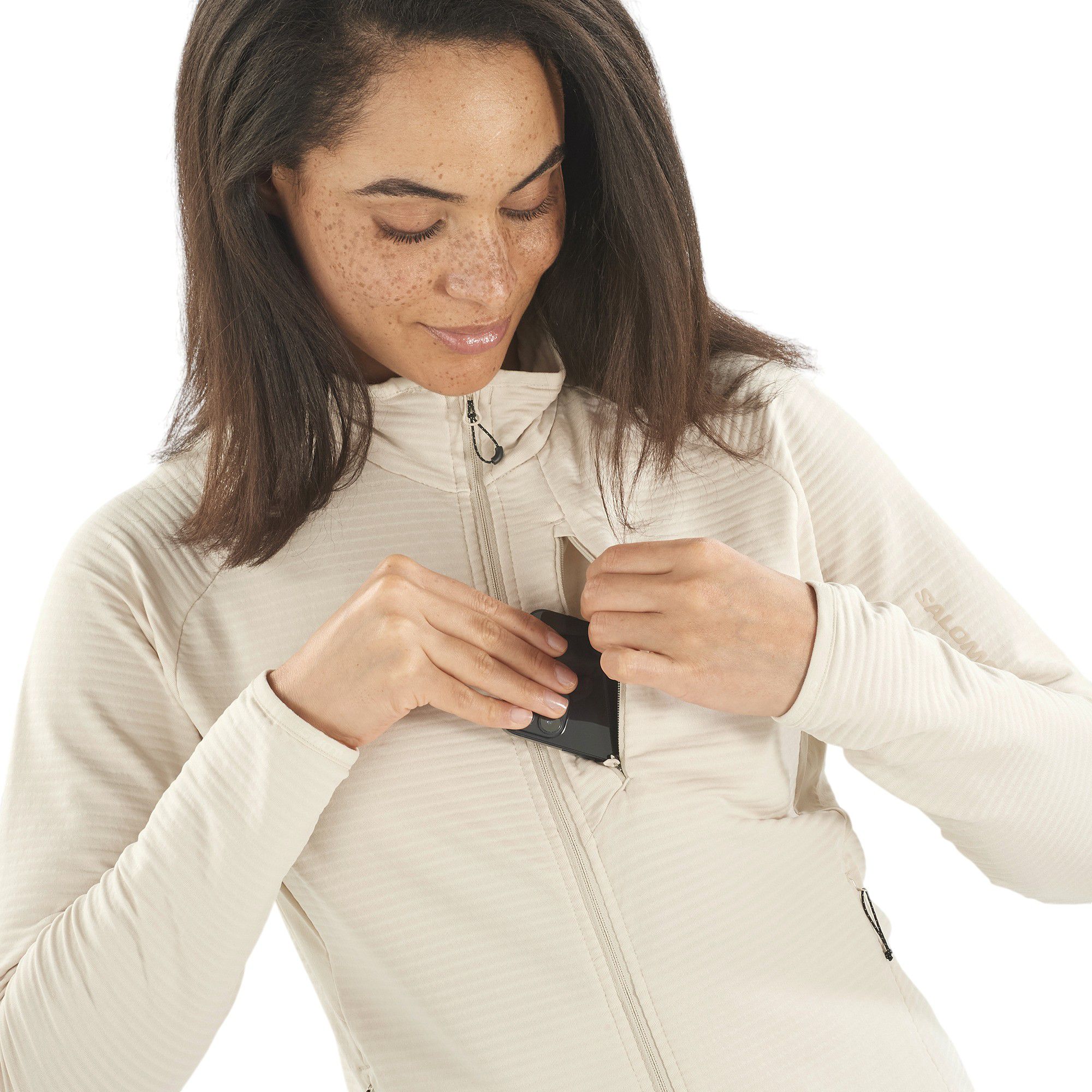 Salomon Women's Essential Lightwarm Full Zip Jacket product image