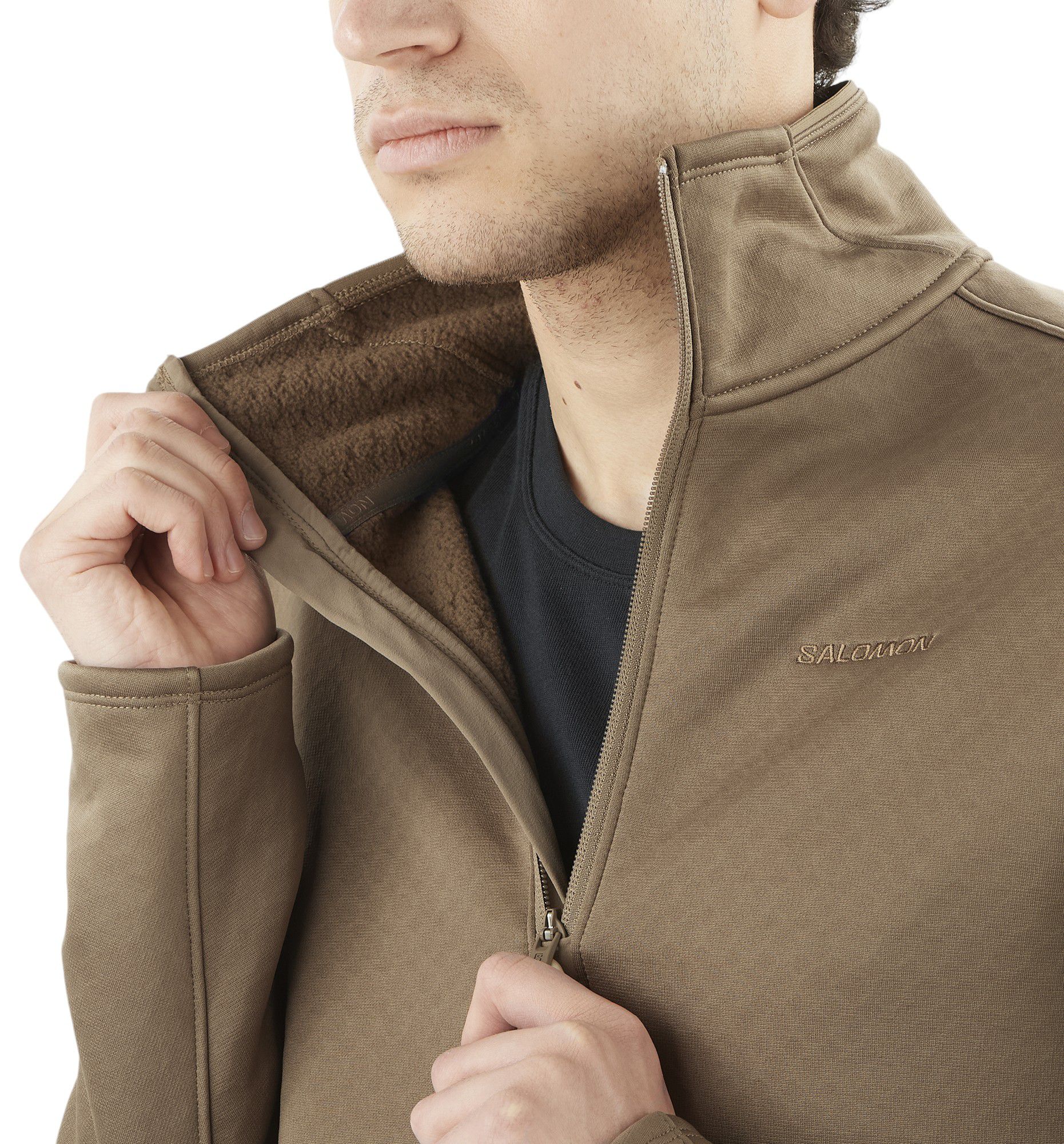 Salomon Men's Esential Midfleece 1/2 Zip Sweatshirt product image