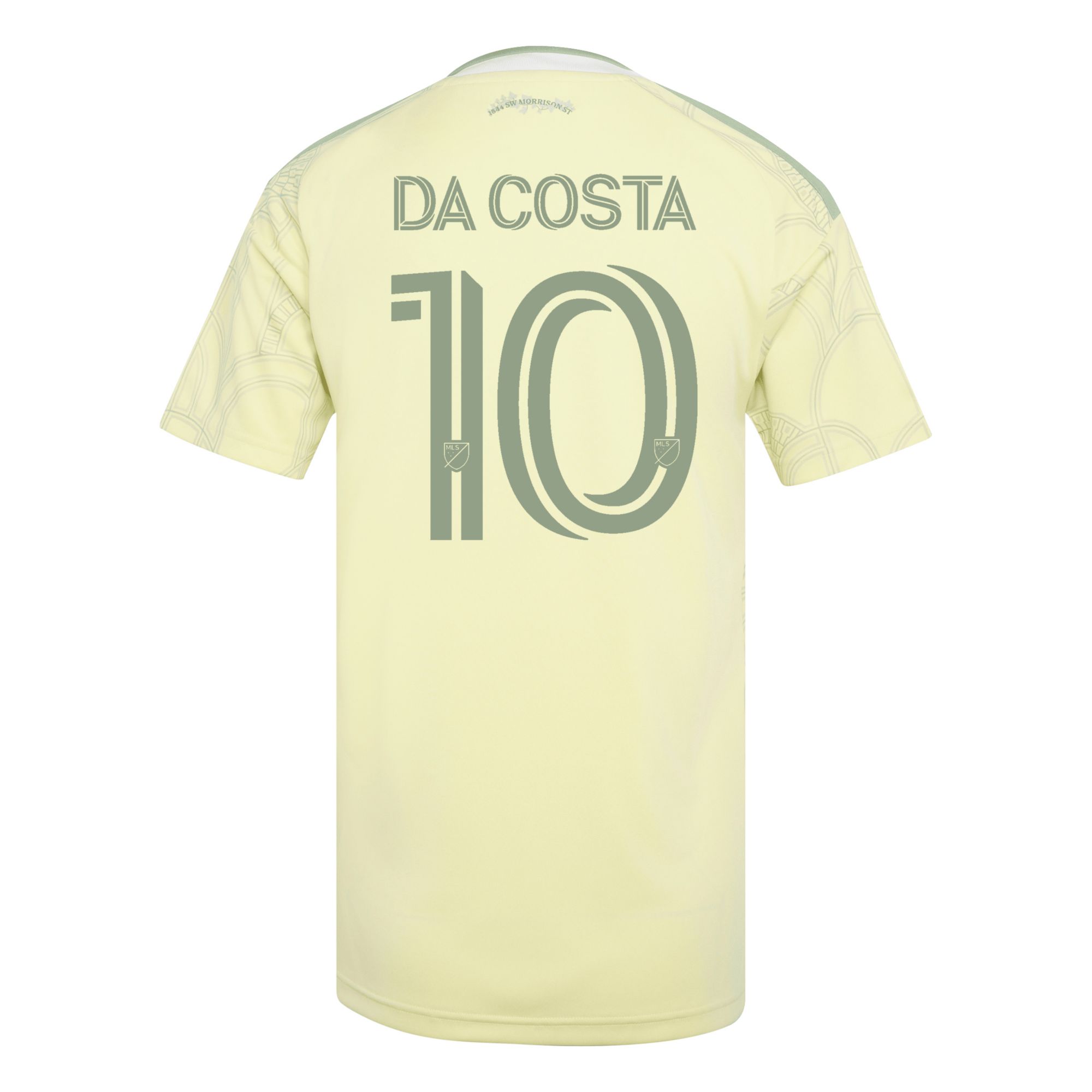 adidas Women's Portland Timbers David Da Costa #10 2026 Secondary Replica 'Civic Stadium Kit' Jersey product image