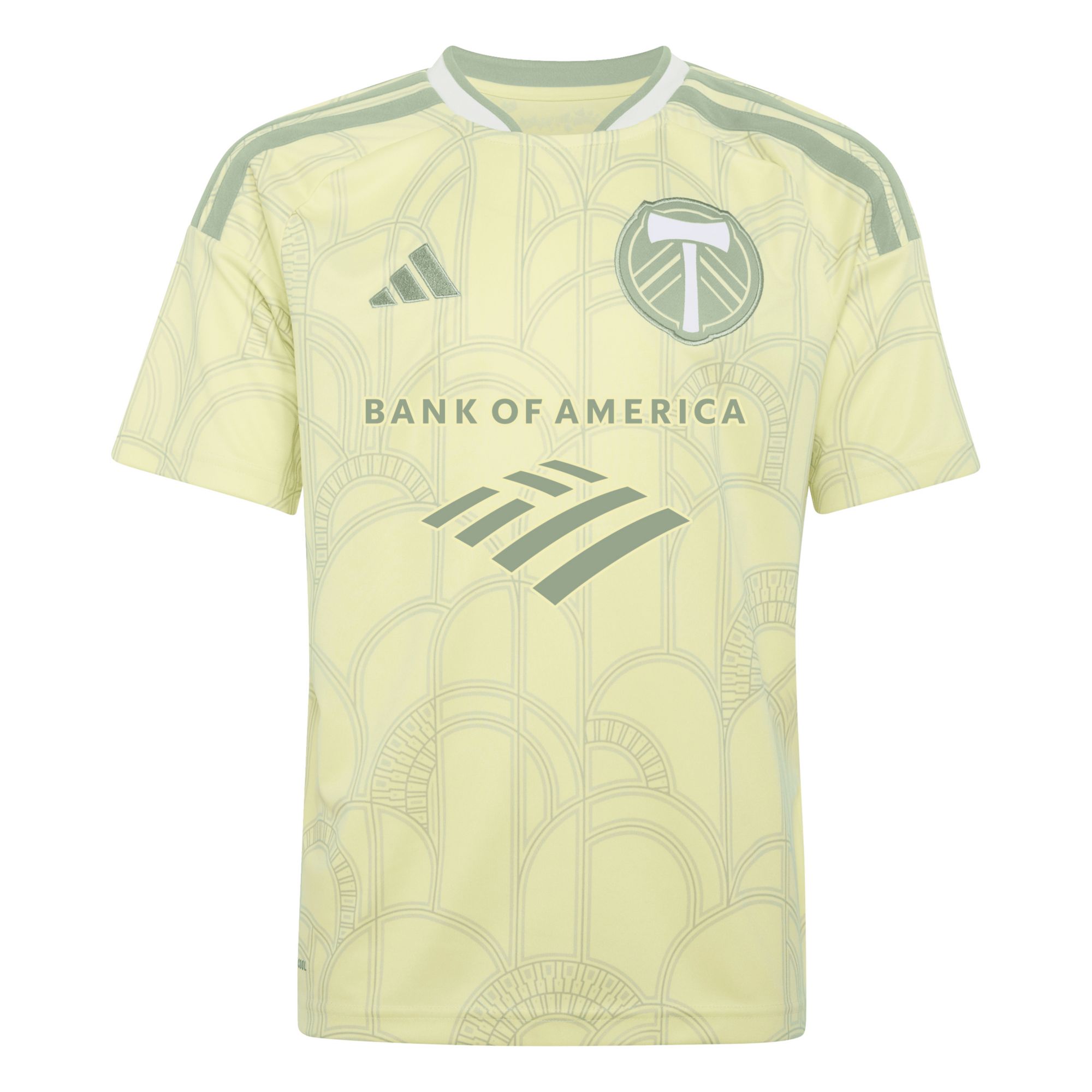 adidas Youth Portland Timbers David Da Costa #10 2026 Secondary Replica 'Civic Stadium Kit' Jersey product image