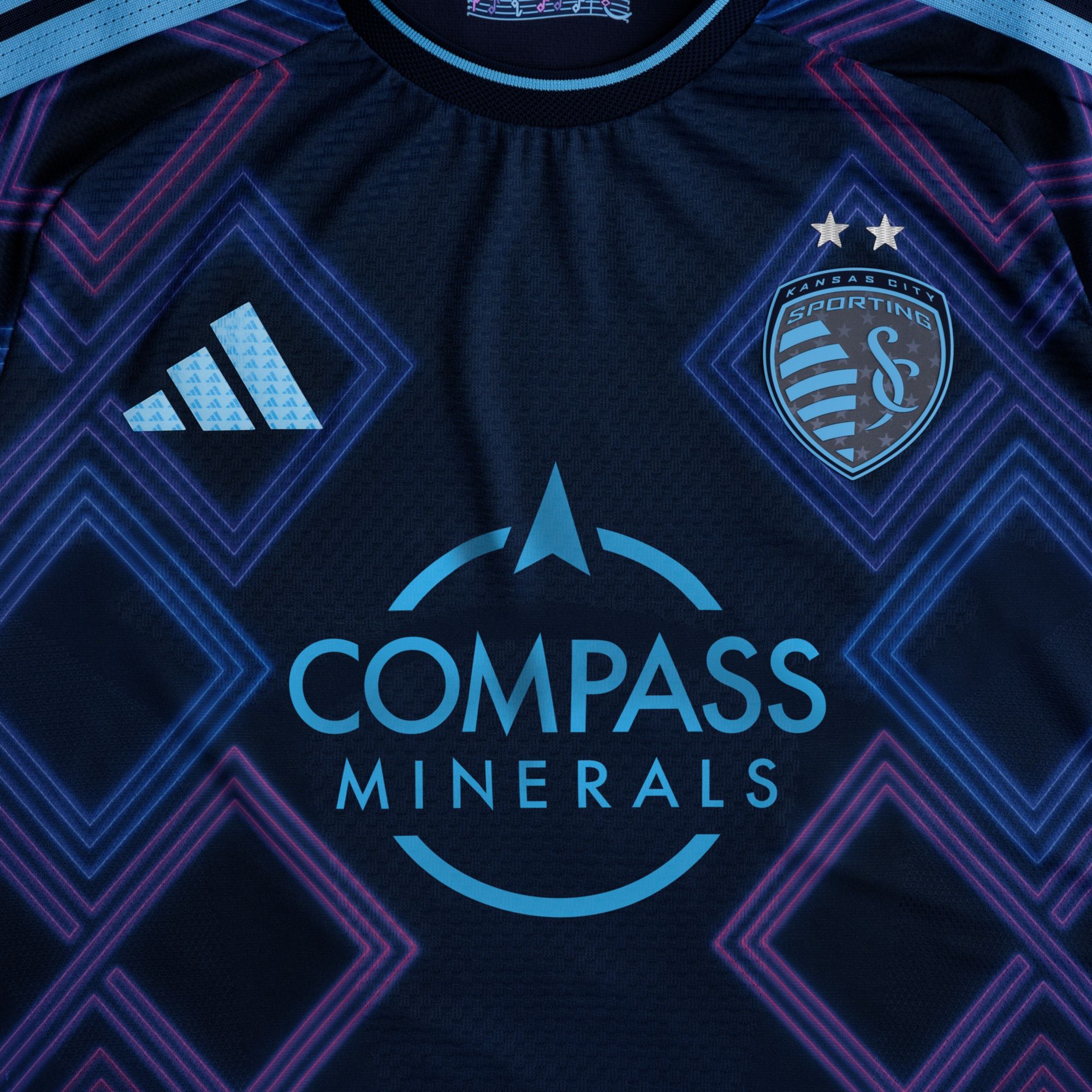 adidas Adult Sporting Kansas City 2026 Secondary Authentic 'The 18th & Vine Kit' Jersey product image