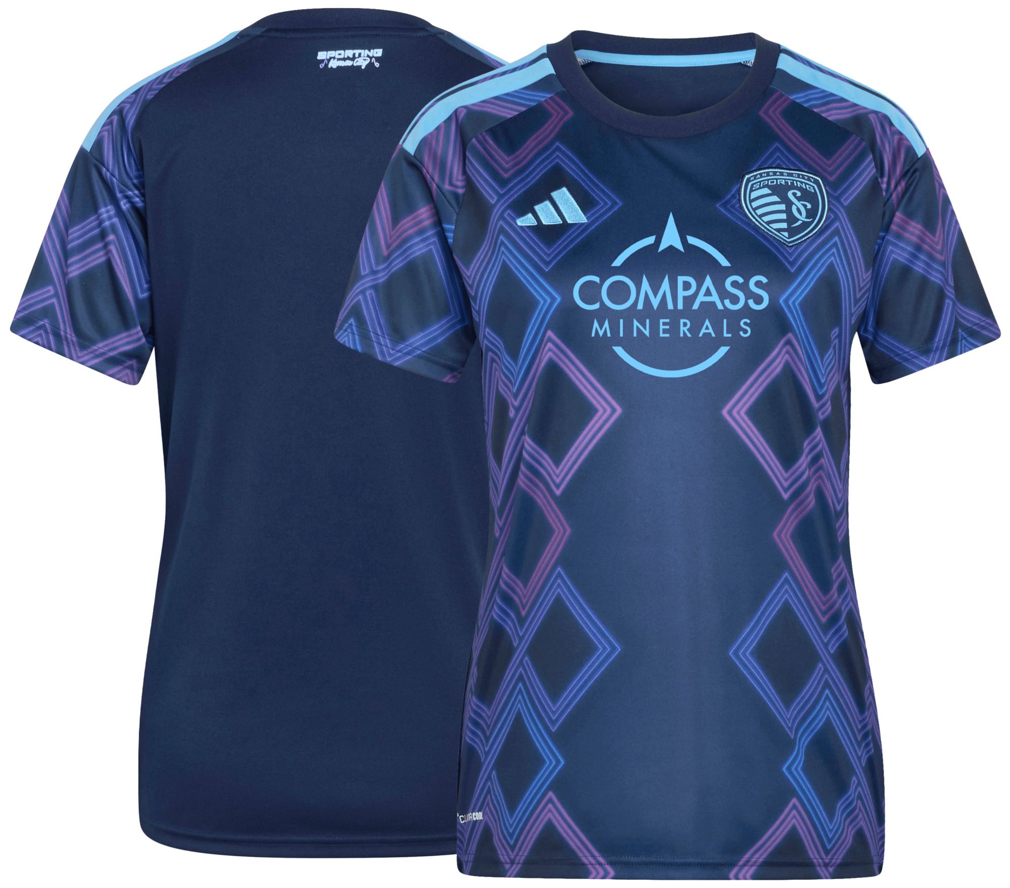 adidas Women's Sporting Kansas City 2026 Secondary Replica 'The 18th & Vine Kit' Jersey product image