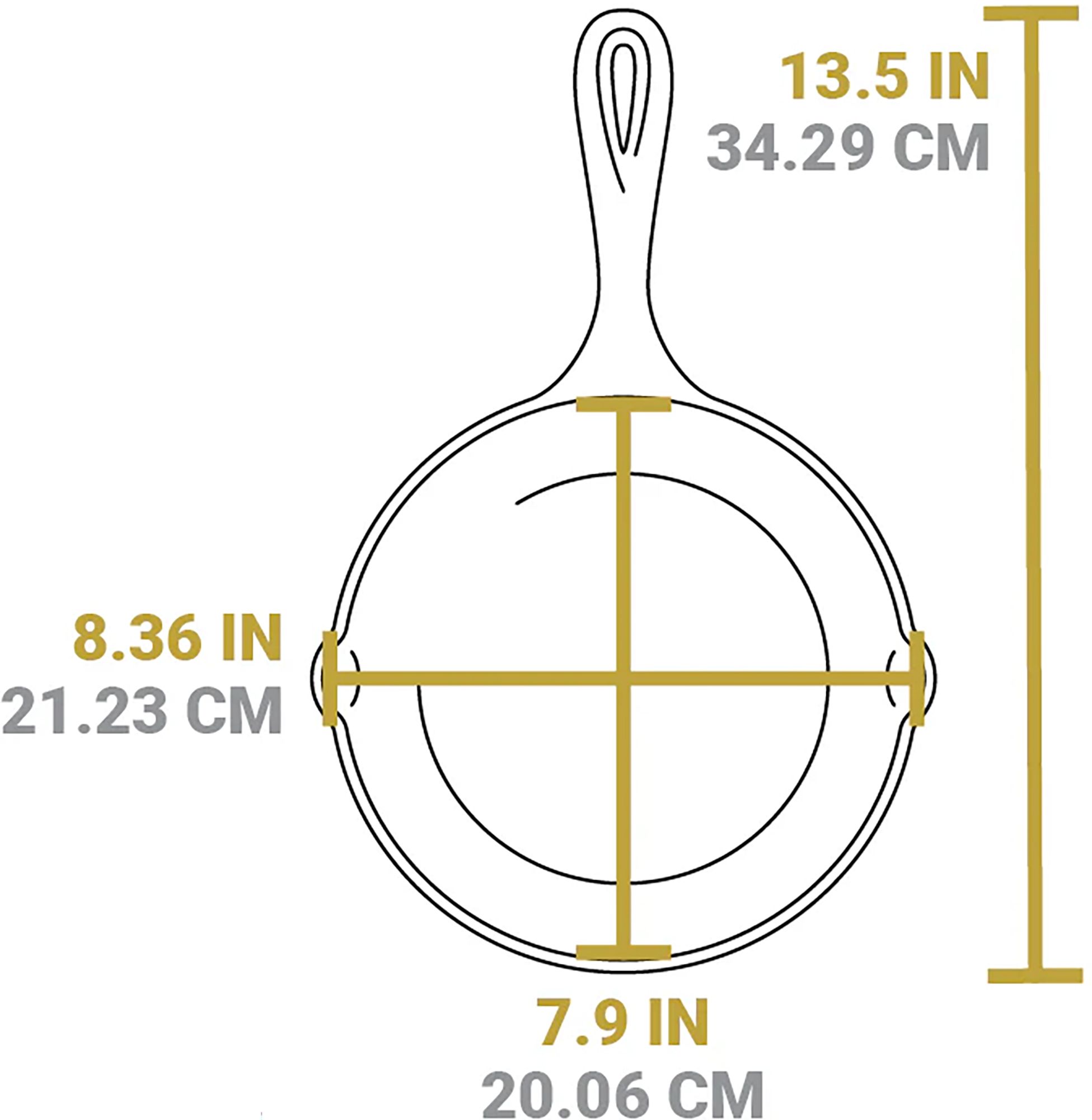 Lodge Chef Collection 8" Cast Iron Skillet product image