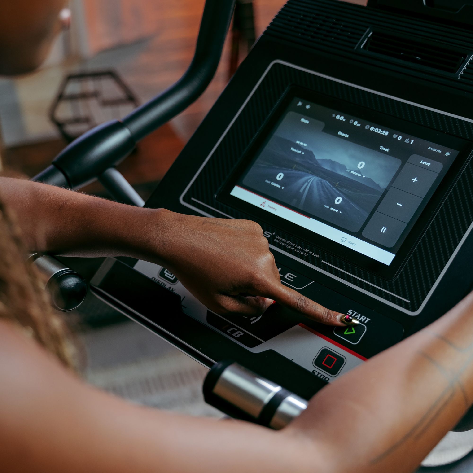 Sole LCB Upright Bike product image