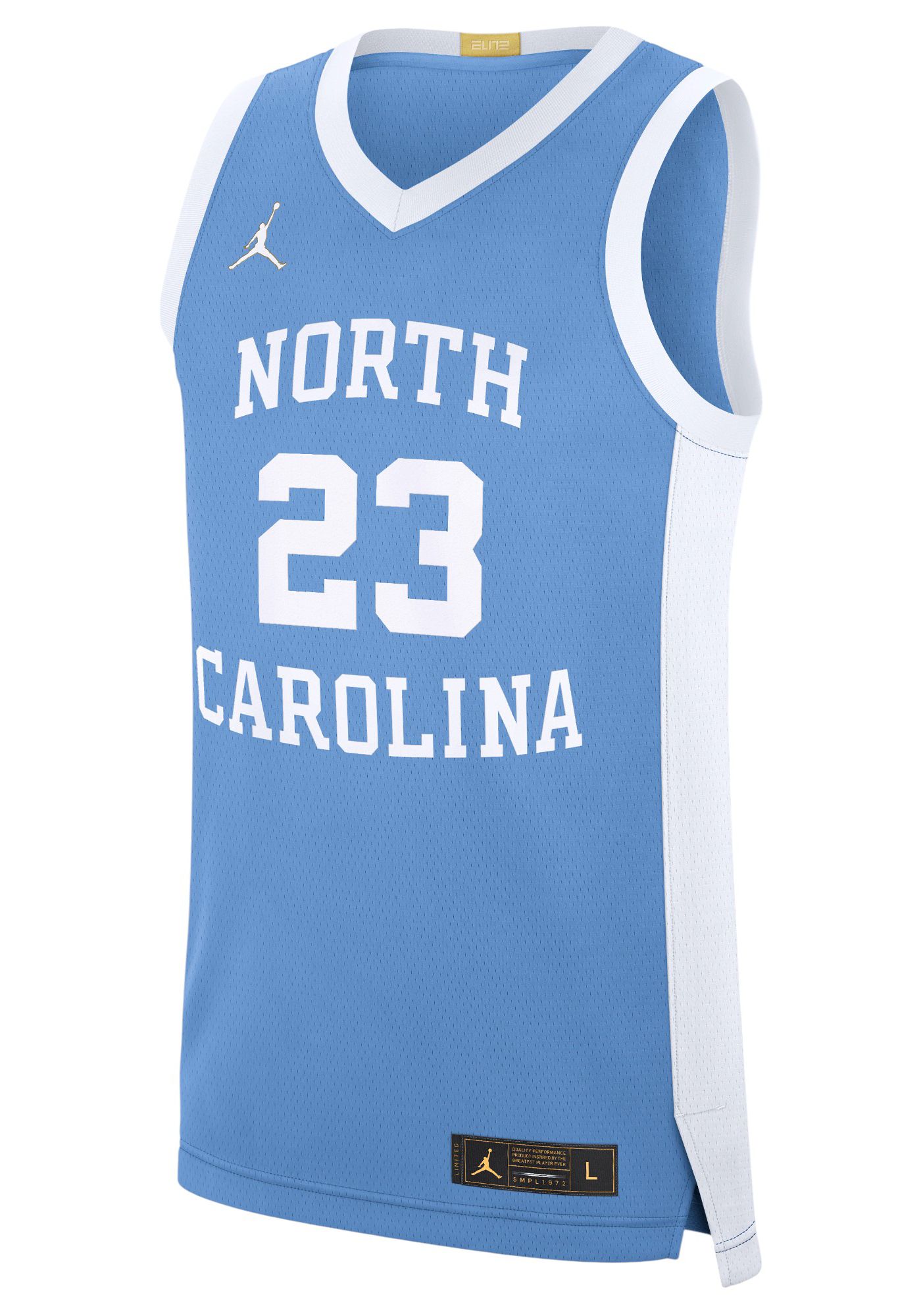 Nike Men s North Carolina Tar Heels Michael Jordan 23 Carolina Blue Replica Basketball Jersey Dick s Sporting Goods