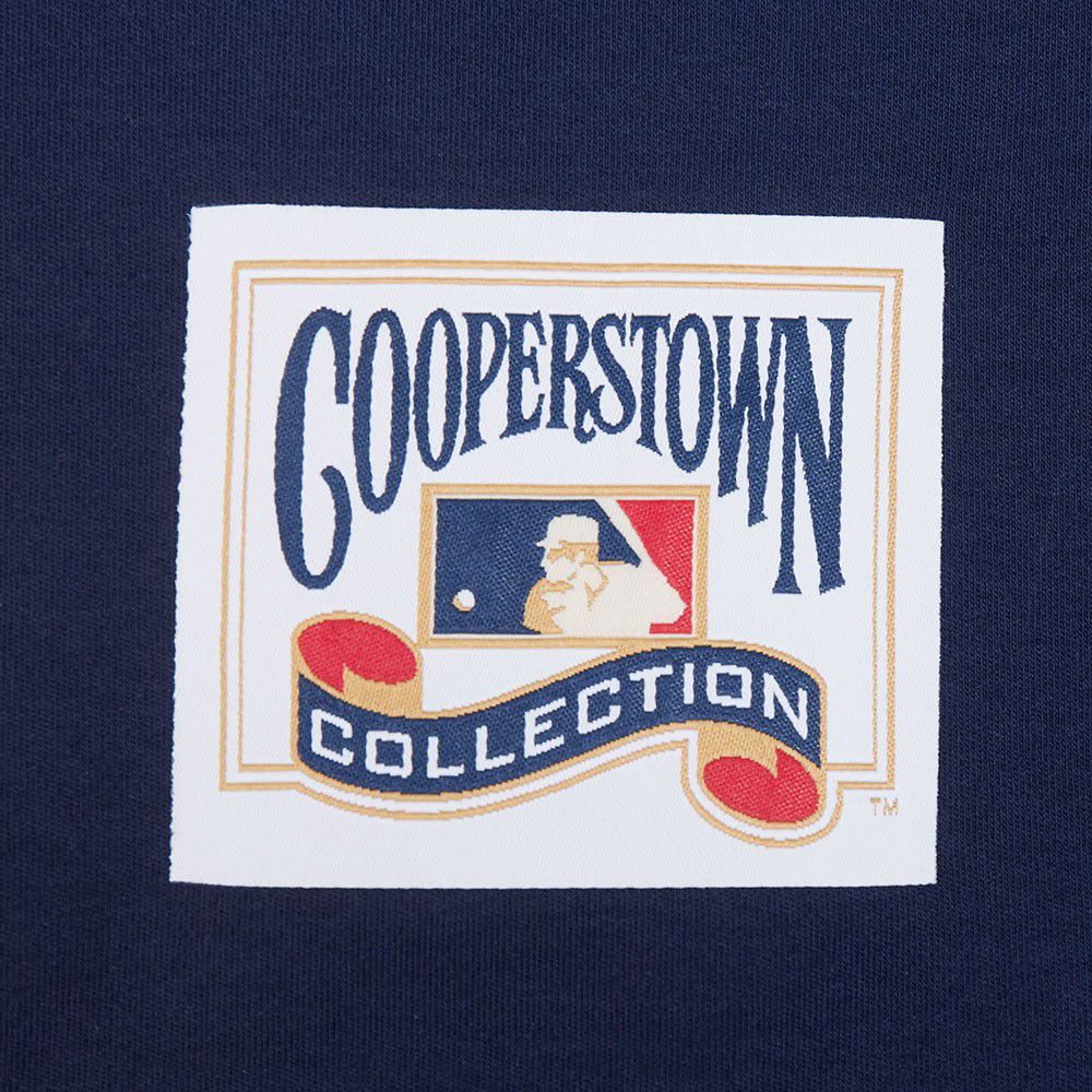 Pro Standard Men's Chicago Cubs Navy Retro Classic Double Knit T-Shirt product image