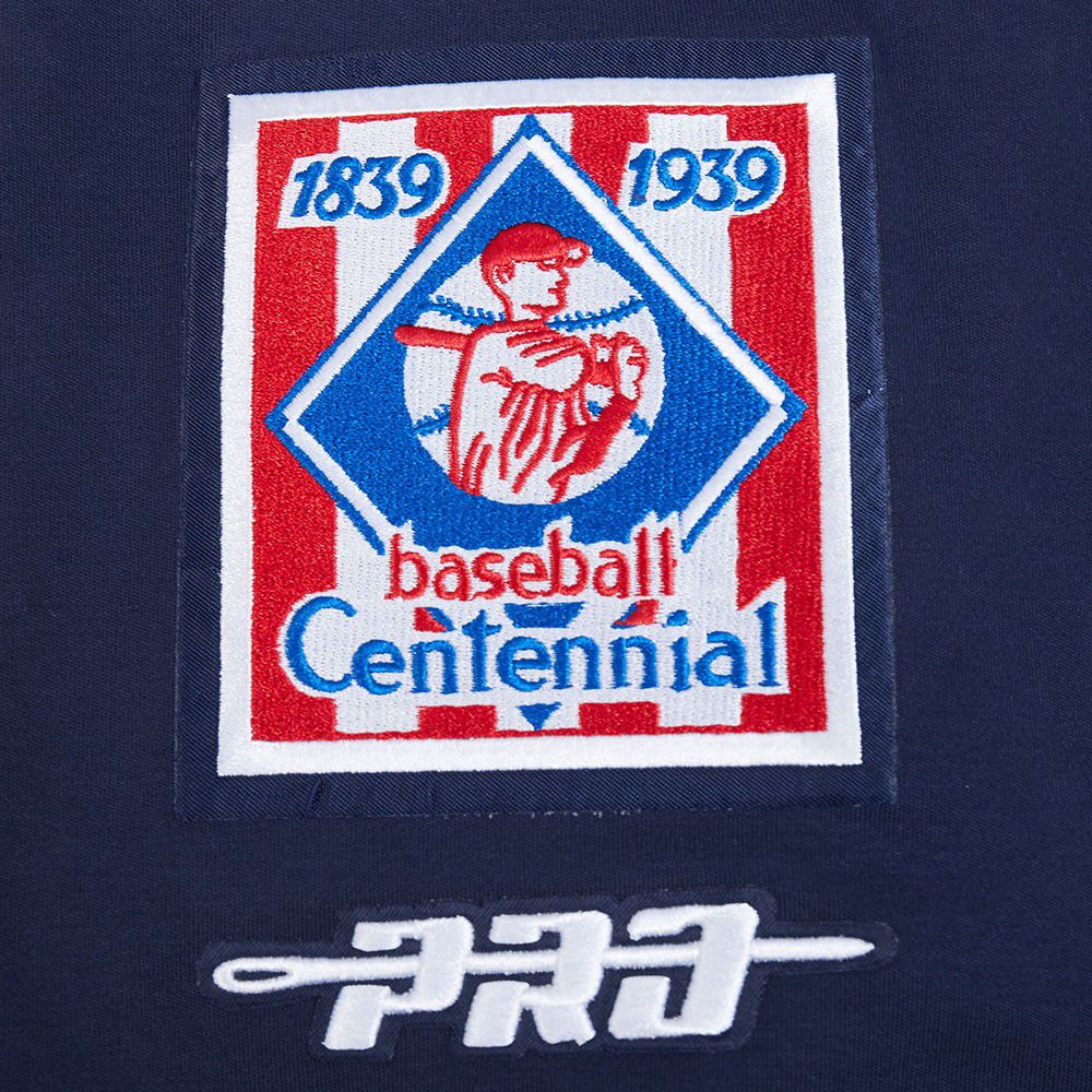 Pro Standard Men's Chicago Cubs Navy Retro Classic Double Knit T-Shirt product image