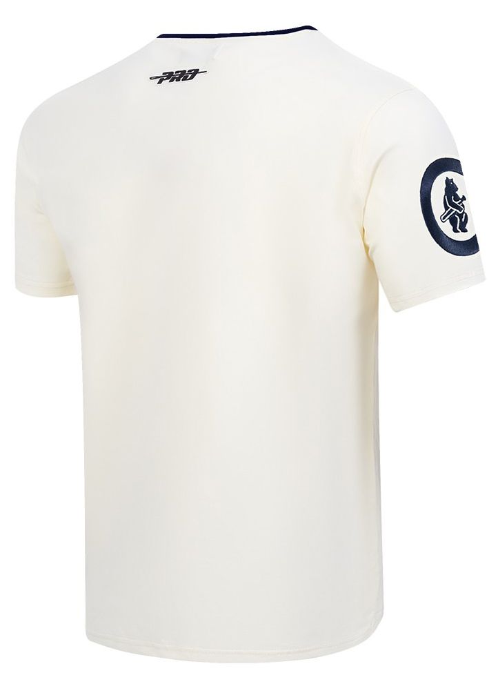 Pro Standard Men's Chicago Cubs Cream Modern Originals T-Shirt product image