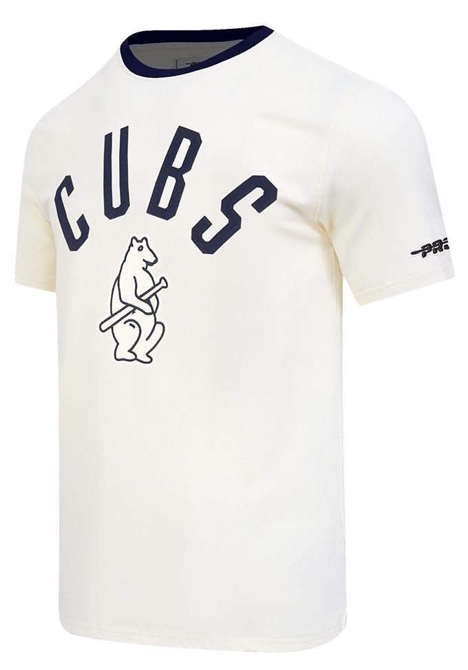 Pro Standard Men's Chicago Cubs Cream Modern Originals T-Shirt product image