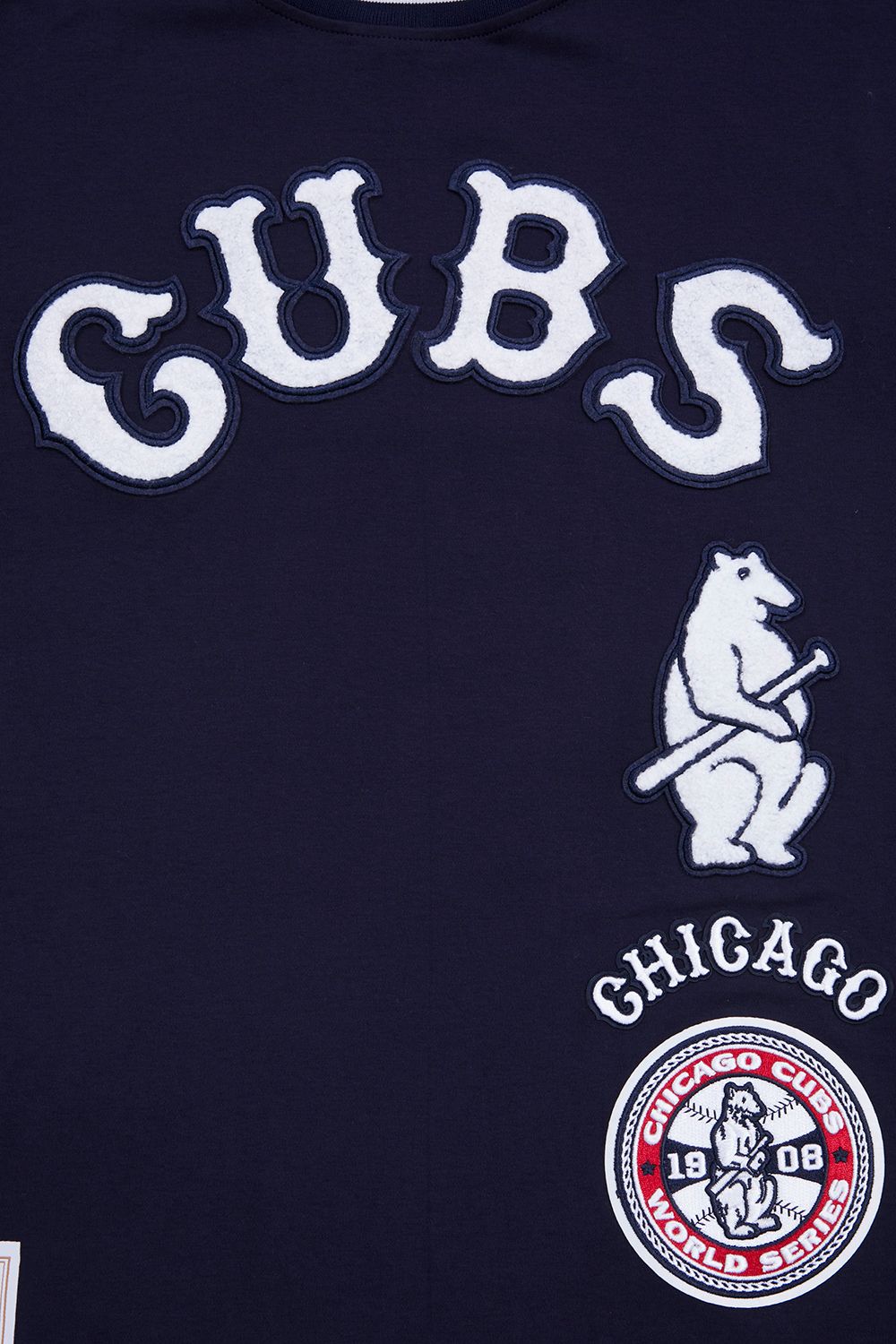 Pro Standard Men's Chicago Cubs Navy Retro Classic T-Shirt product image