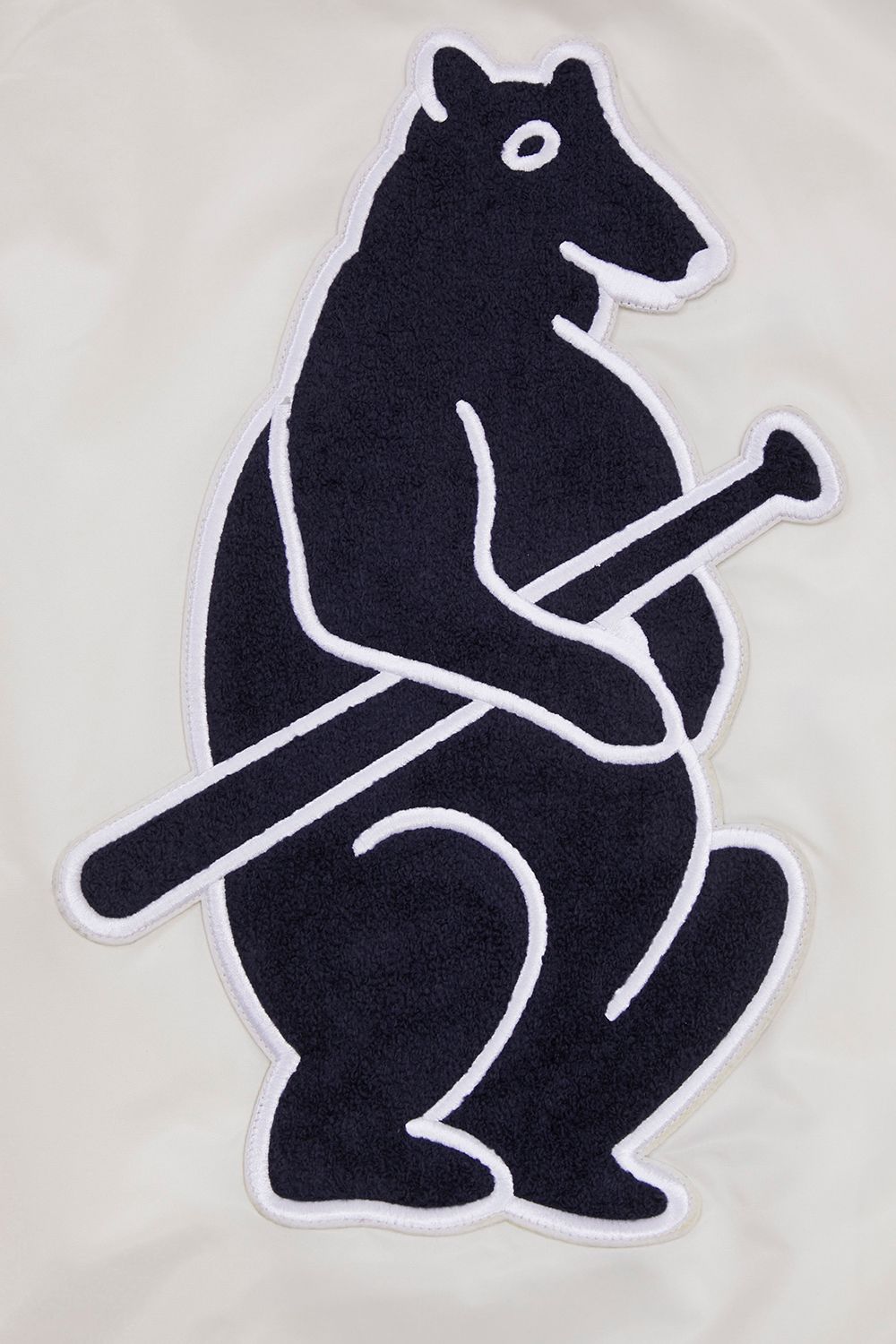 Pro Standard Men's Chicago Cubs Cream Retro Rib Satin Jacket product image