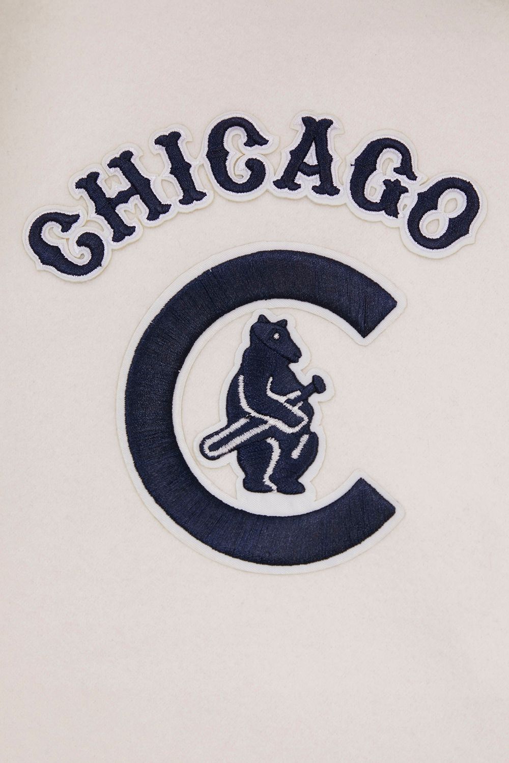 Pro Standard Men's Chicago Cubs Wool Varsity Jacket product image