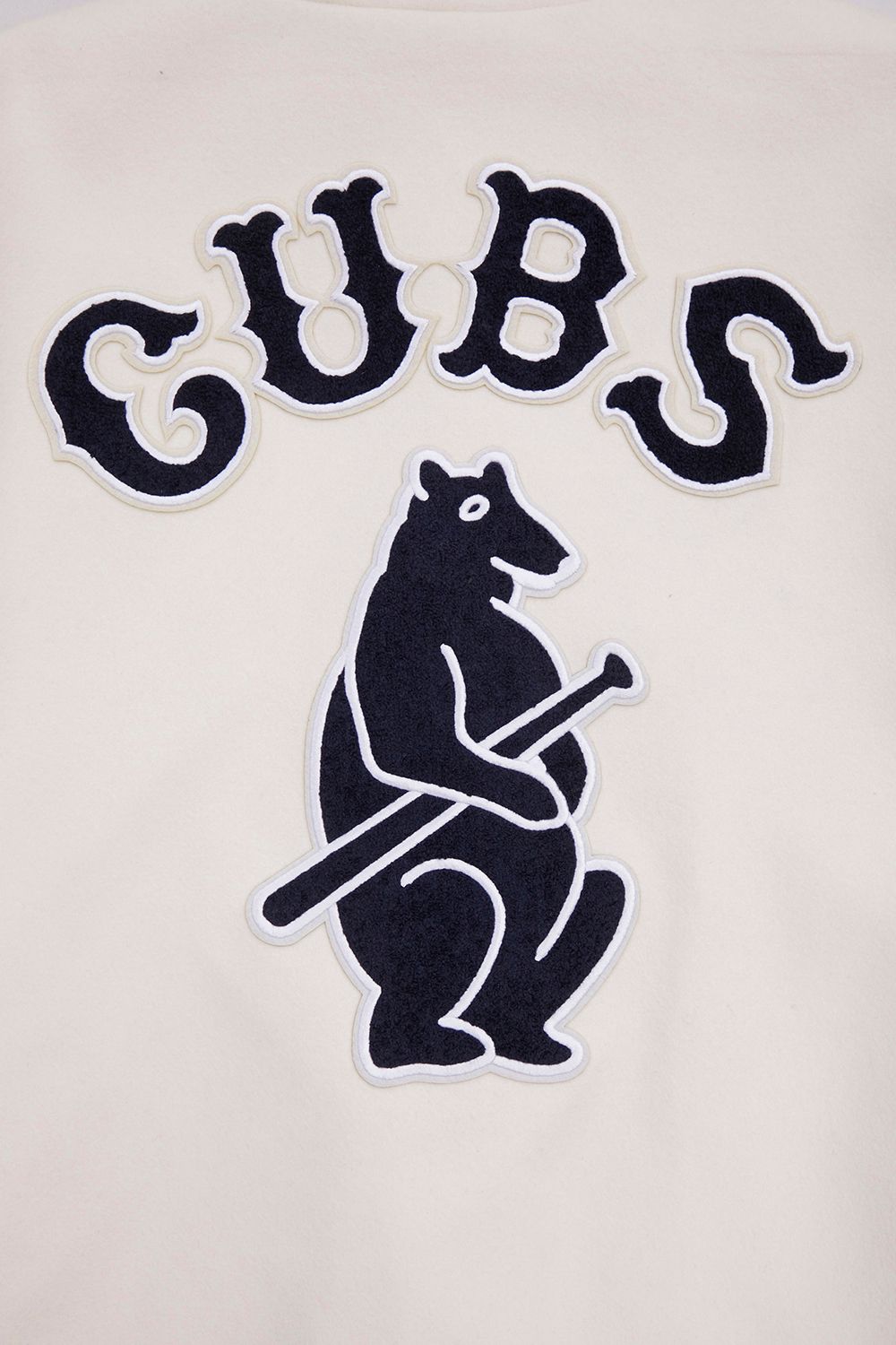 Pro Standard Men's Chicago Cubs Wool Varsity Jacket product image