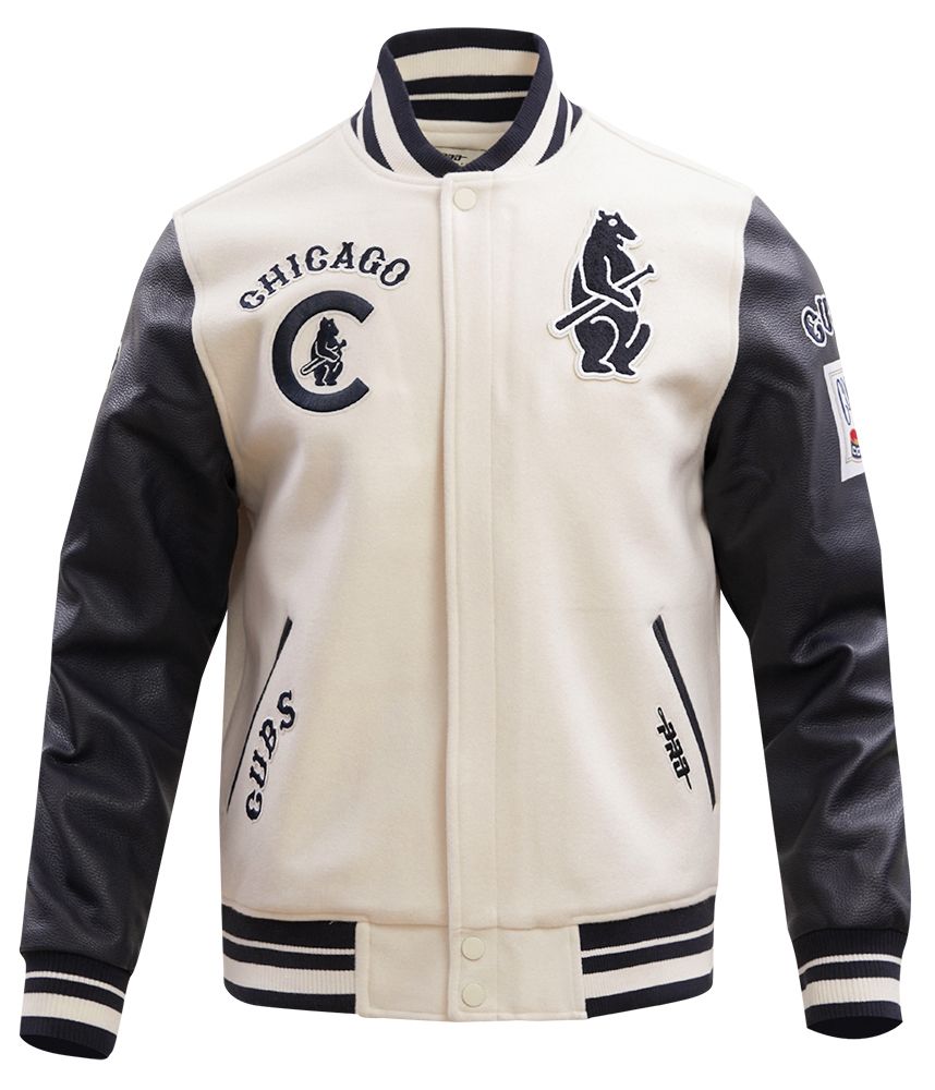 Pro Standard Men's Chicago Cubs Wool Varsity Jacket product image