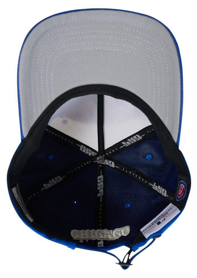 Pro Standard Adult Chicago Cubs Cream Wool Strapback Hat product image