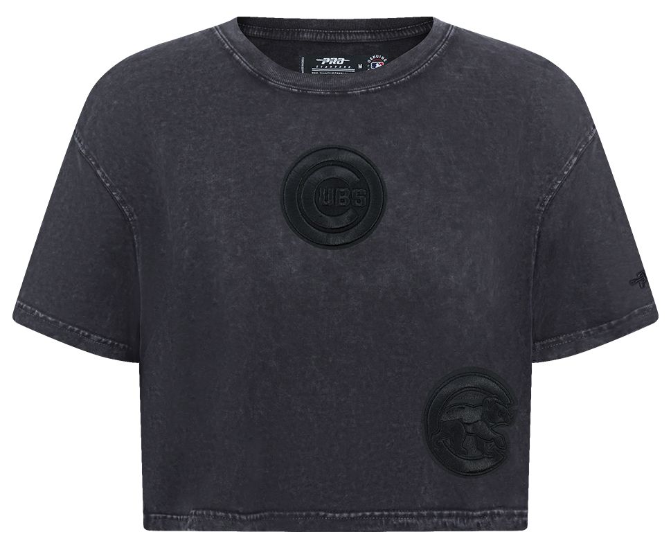 Pro Standard Women's Chicago Cubs Black Washed Classic T-Shirt product image
