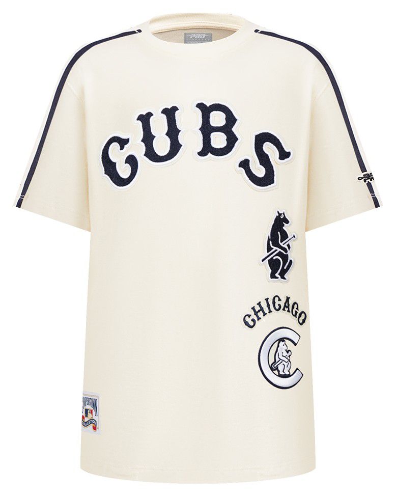 Pro Standard Youth Chicago Cubs Cream Classic Retro T-Shirt product image