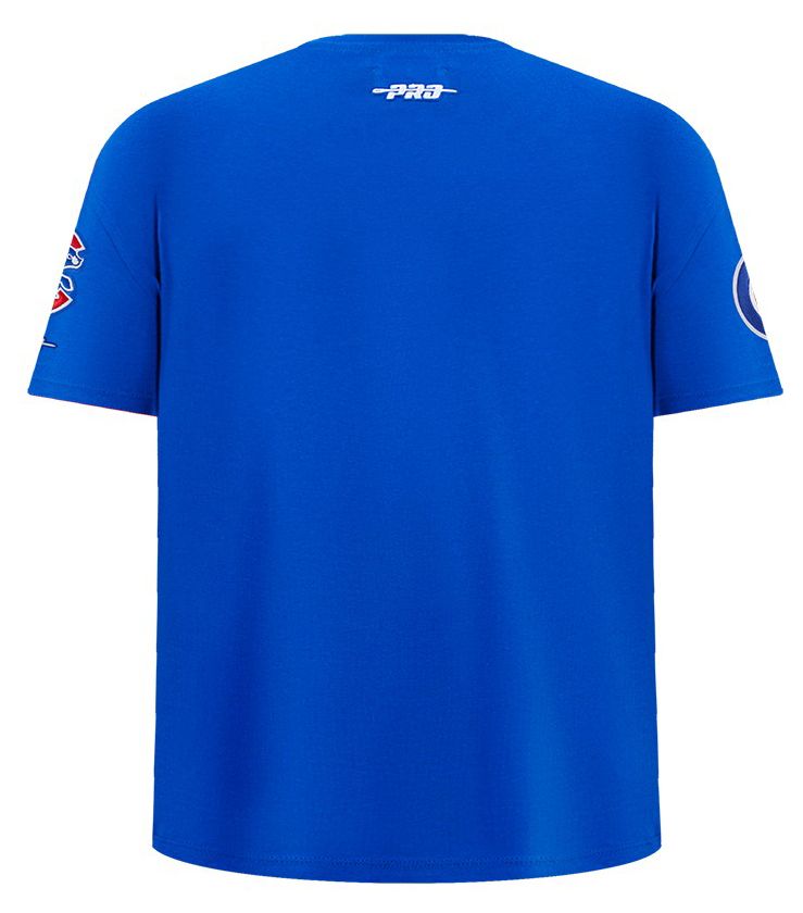 Pro Standard Youth Chicago Cubs Royal Blue Script Tail T-Shirt product image