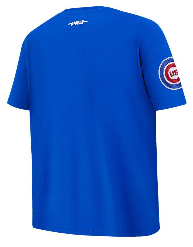 Pro Standard Youth Chicago Cubs Royal Blue Script Tail T-Shirt product image