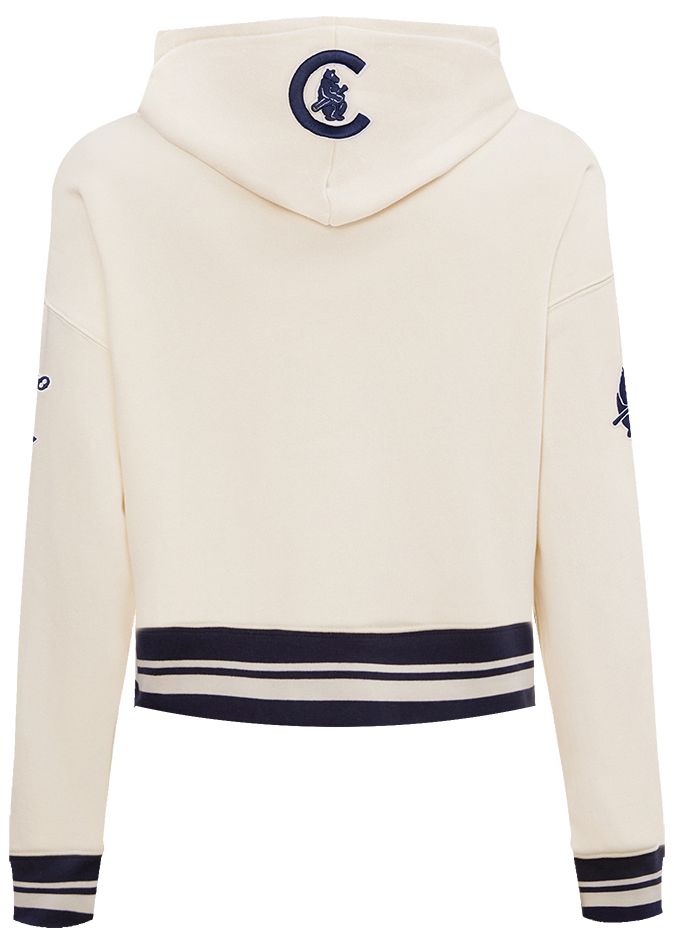Pro Standard Women's Chicago Cubs Retro Cropped Fleece Hoodie product image