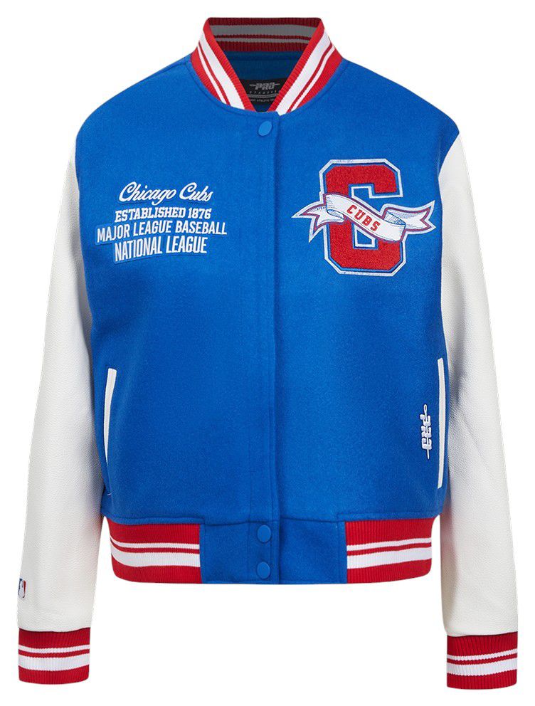 Pro Standard Women's Chicago Cubs Royal Varsity Jacket product image