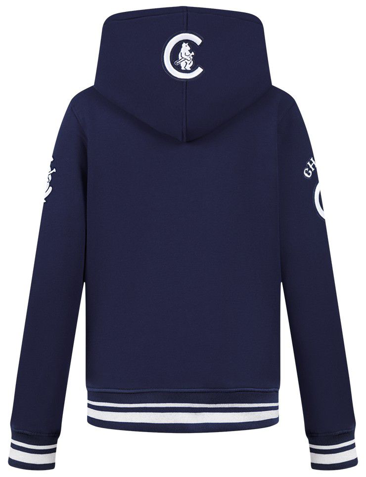 Pro Standard Boys' Chicago Cubs Navy Classic Fleece Pullover Hoodie product image