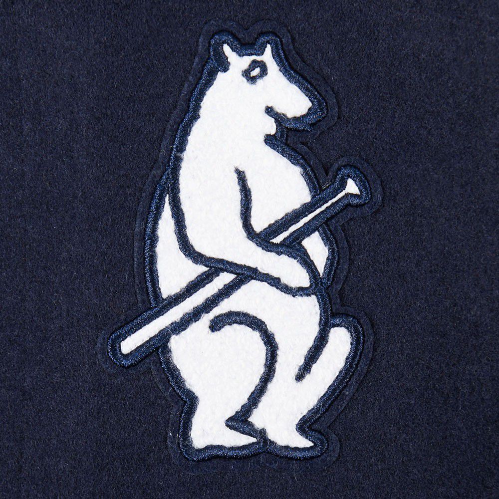 Pro Standard Boys' Chicago Cubs Navy Classic Varsity Jacket product image