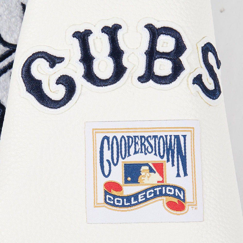 Pro Standard Boys' Chicago Cubs Navy Classic Varsity Jacket product image