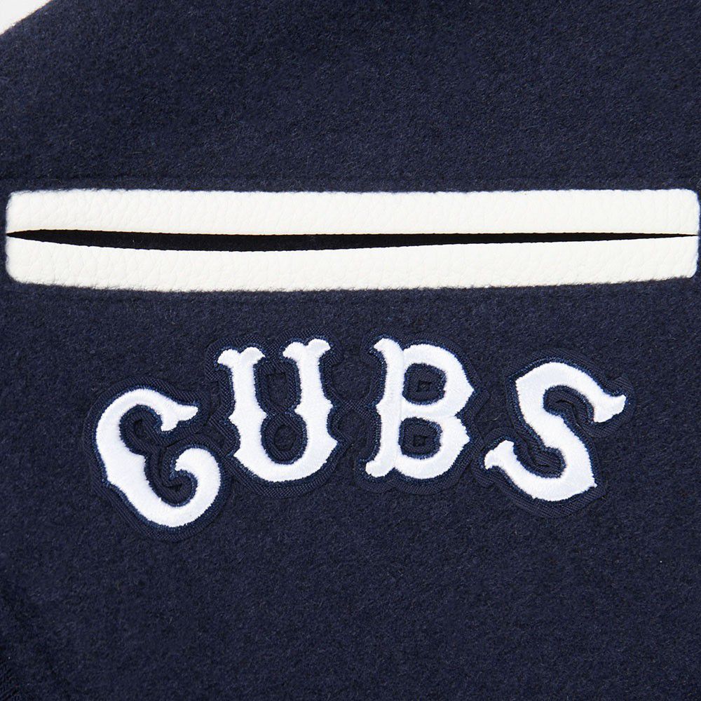 Pro Standard Boys' Chicago Cubs Navy Classic Varsity Jacket product image